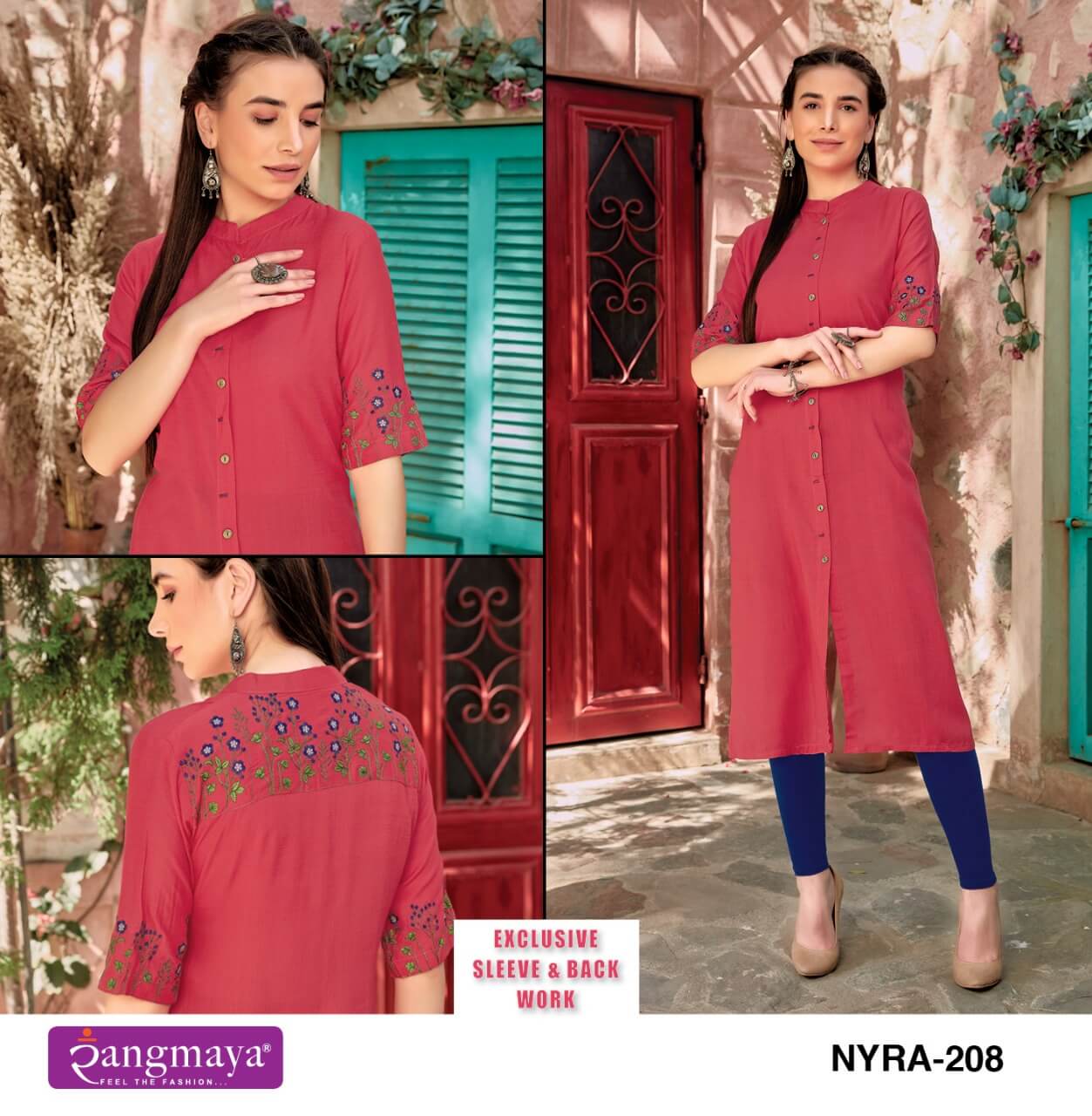 Rangmaya Nyra 2 Latest Regular Wear Designer Kurti Collection